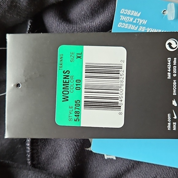 Nike Dri Fit Black Twist Front Cardigan Jacket XL NWT - Picture 10 of 16